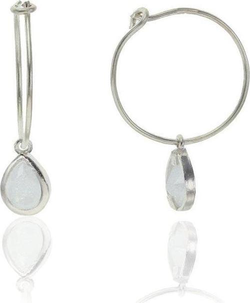 Kristalize taşlı Küpe 