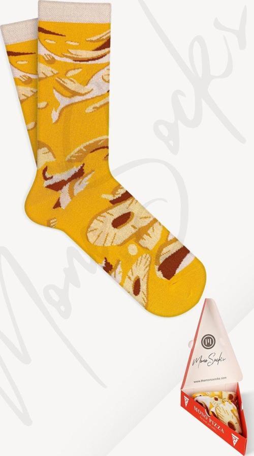 Hawaiian - Tekli Pizza Çorap Çok Renkli 36-41
