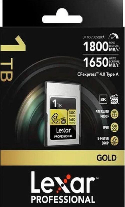 1TB Professional GOLD CFexpress 4.0 Type A Hafıza Kartı