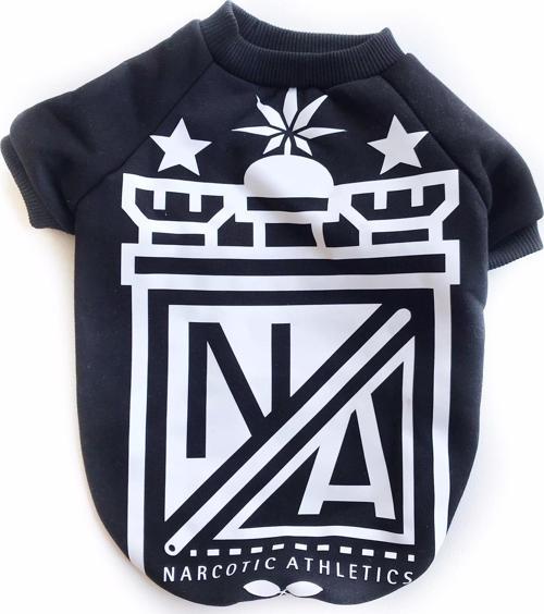 NARCOTIC ATHLETICS Sweat by Kemique Köpek Kazağı Köpek Poları