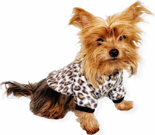 Leopar Softie Sweat Köpek Kıyafeti