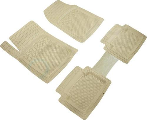 Peugeot 306 4D Havuzlu Oto Paspas Modern Serisi Kesilebilir Model BEJ