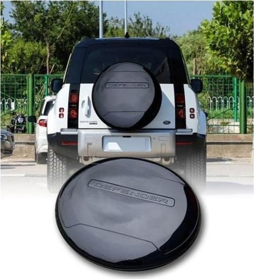 Land Rover Defender 90 - 110 Stepne Kapağı Siyah 2020-2023