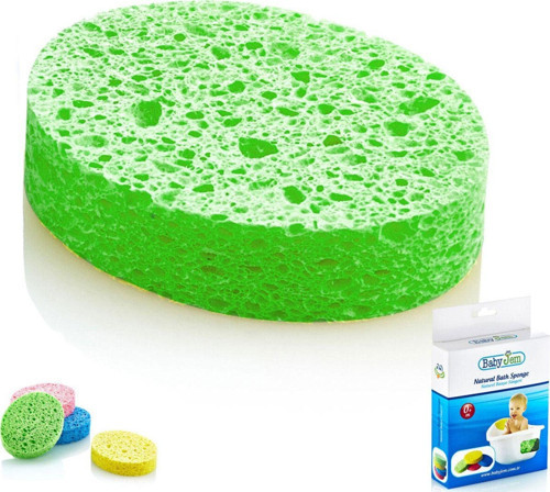 Doğal Banyo Süngeri Yeşil