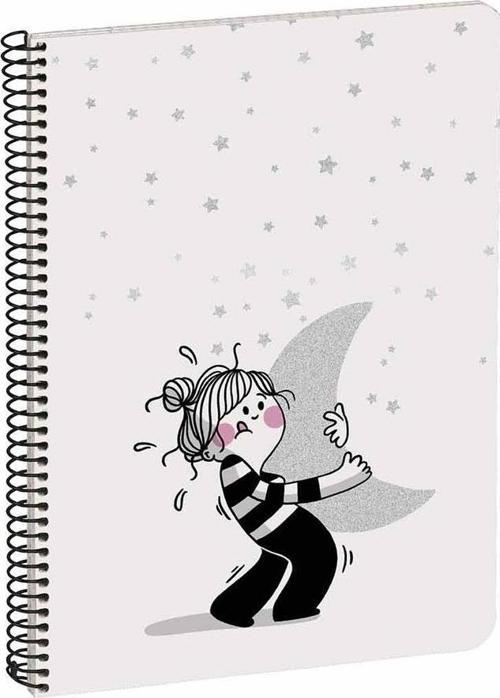 La Volatil Çizgili A5 Spiralli Defter 80 Yaprak 6105004790