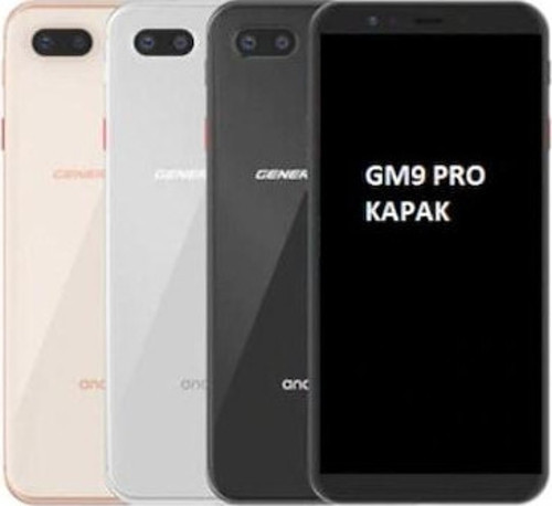 General Mobile GM9 Pro Arka Pil Kapak Siyah