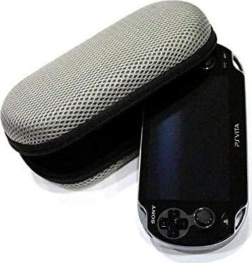 Ps Vita 1000 Ve 2000 Modeller Uyumlu Taşıma Çantası Gri Case Bag