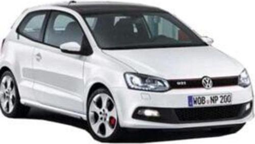 Volkswagen Polo (2010-2016)  Uyumlu Gtı Yan Marşpiyel Seti (Plastik)