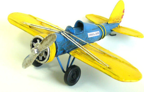 Dekoratif Metal Uçak 1004A-3058 Model-M123