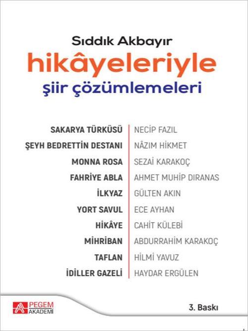 Hikâyeleriyle Şiir Çözümlemeleri