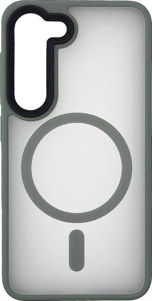 Samsung S23 Solis MagSafe Kılıf - Gri 