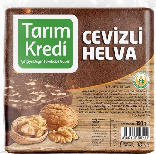 Tarım Kredi Kooperatif 350 gr Cevizli Helva