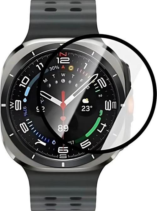 Samsung Galaxy Watch 7 Ultra 47mm Uyumlu 3D Full Ekran Koruyucu