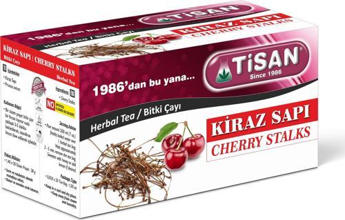 Kiraz Sapı Bitki Çayı 20 Sallama Poşet
