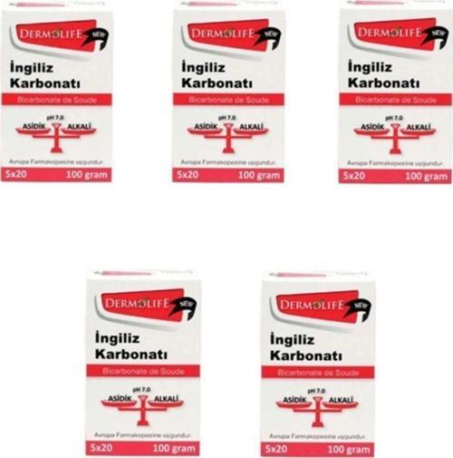 İngiliz Karbonatı 100 Gr 5 Adet