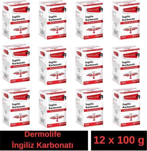 İngiliz Karbonatı 12 X 100 G 12 Li Set
