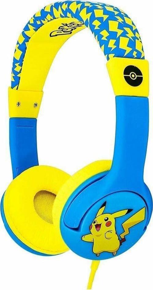 Pikachu Çocuk Nintendo Switch PS4 PS5 PC Kulaküstü Kulaklık