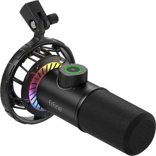 K658 Usb Mikrofon Rgb Yayıncı Bilgisayar Mikrofonu