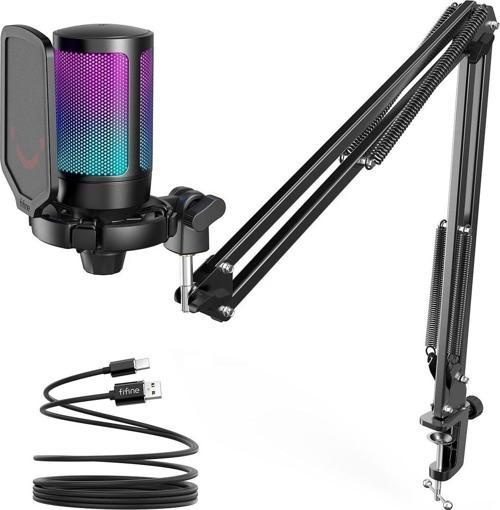 Ampligame A6T Youtuber-Gamer-Tiktok-Yayıncı Usb Mikrofon Seti