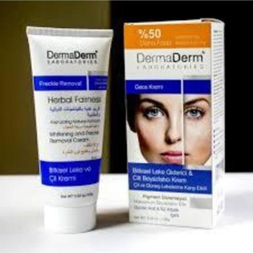 Dermaderm Bitkisel Ve Cilt Beyazlatıcı Krem 100 Gr (Gece Kremi)
