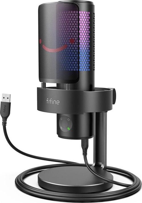 Ampligame A9 Usb Rgb Oyuncu Yayıncı Bilgisayar Mikrofonu