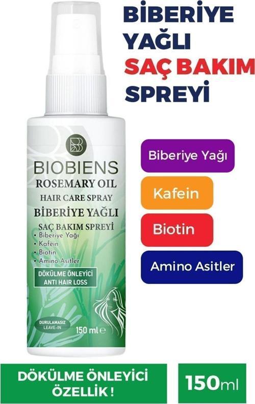 Biberiye Yağlı Saç Bakım Spreyi 150 Ml