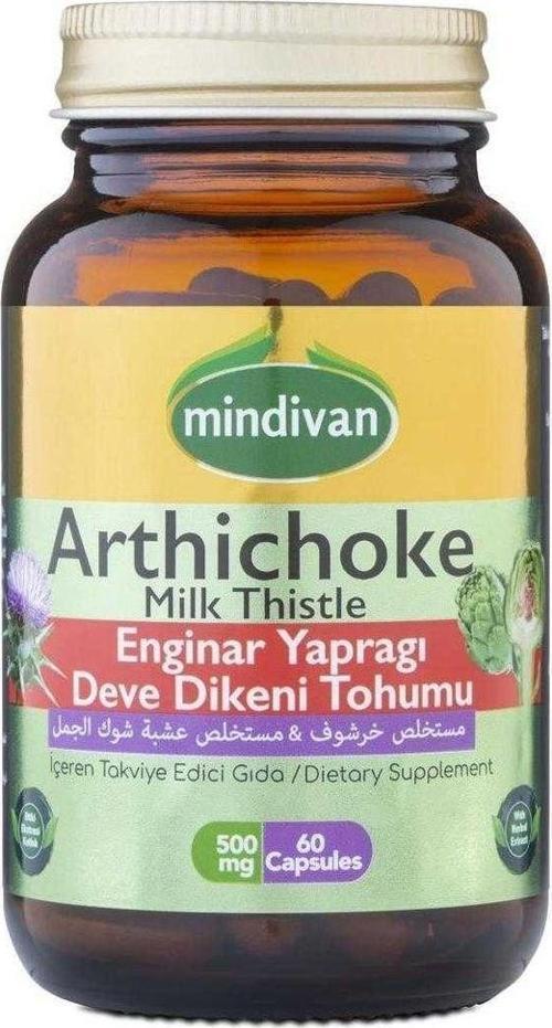Enginar Ekstreli & Devedikeni Tohumu Ekstreli 60 Kapsül