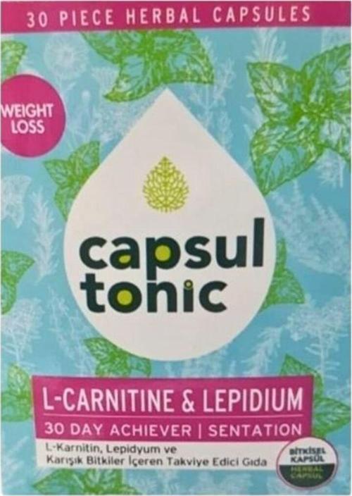 Capsül Tonic L-Carnitine Kapsül 30'Lu 2 Adet