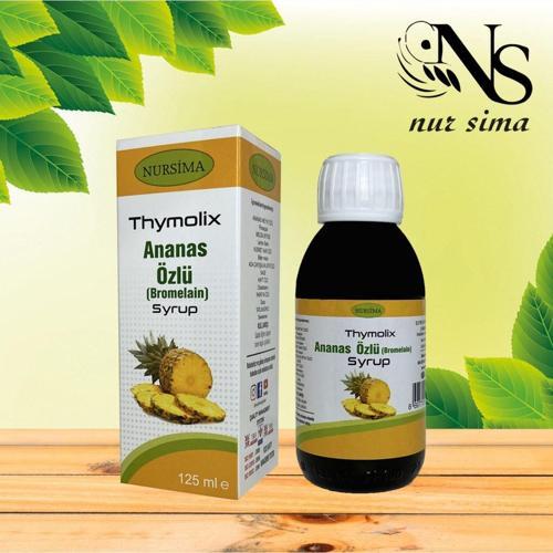 Ananas Özlü Bromelain Şurubu 125 Ml