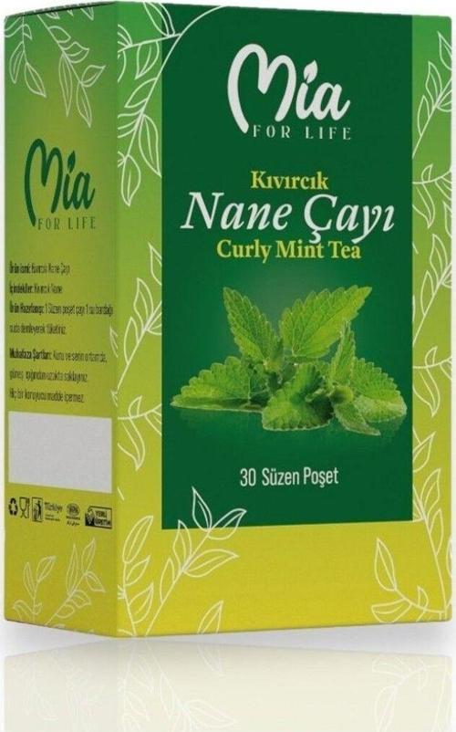 Spearmint Tea Kıvırcık Nane Çayı 30 Süzen Poşet