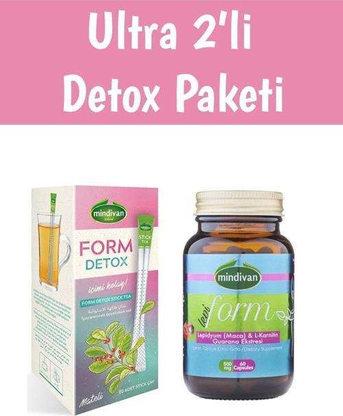 2'Li Bitki Çayı Paketi Lepi Form Ve Stick Çay
