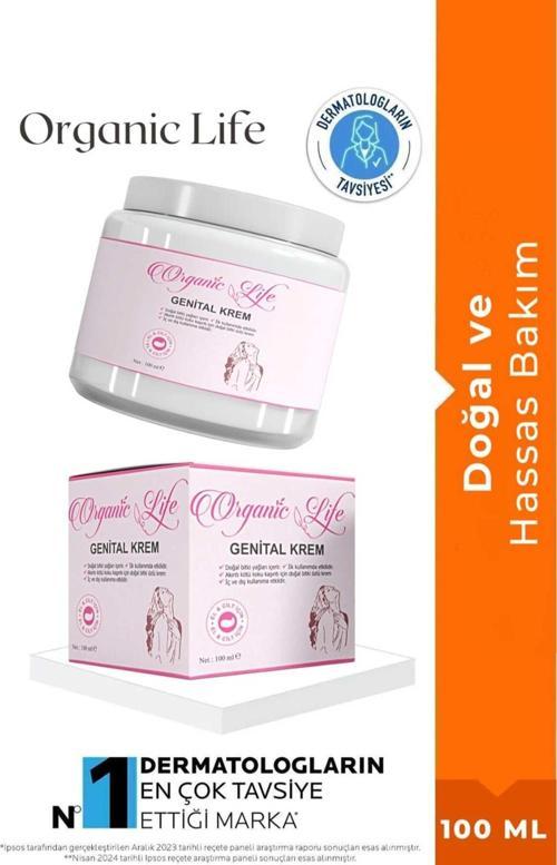 Genital Bölge Kremi Genital Koku Kaşıntı Kremi 100 Ml