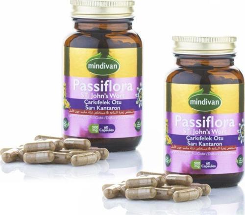 Çarkıfelek Otu Kantaron Ekstreli Passiflora Kapsül 2 Adet