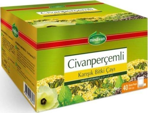 Civan Perçemli Karışık Bitki Çayı 40'Lı Poşet Çay(2 Adet)