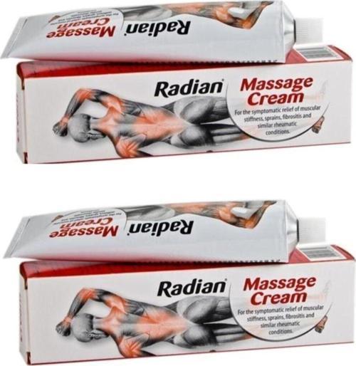 Masaj Kremi Radian Massage Cream Masaj 100 Gr 2-Adet