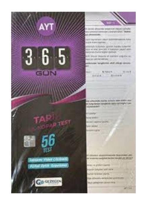 AYT Yeni Tarih Çek Kopar Yaprak Test Gezegen Yayıncılık