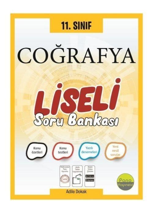 11. Sınıf Coğrafya Liseli Soru Bankası Pano Yayınları