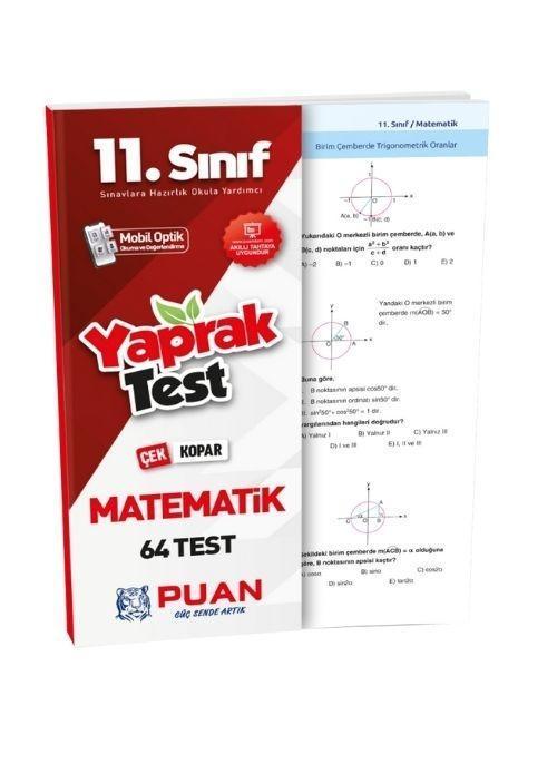 11. Sınıf Matematik Akıllı Test Puan Yayınları