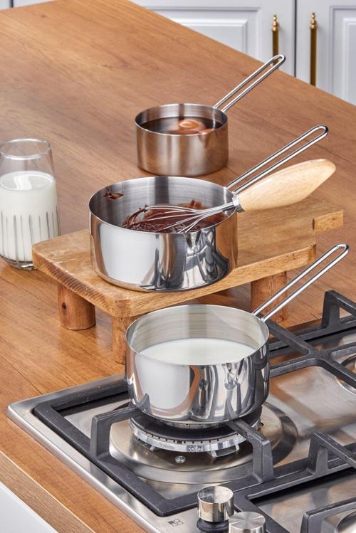 SHINE KITCHEN 3 LÜ SÜTLÜK KAÇEROLA SET