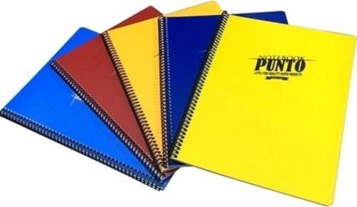 Punto A4 40 Yaprak Kareli Plastik Kapak Spiralli Defter