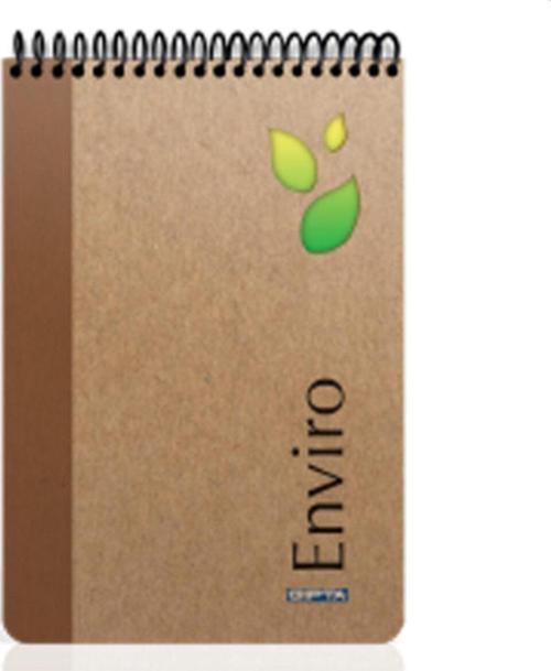 Bloknot Enviro Sert Kapak Kareli 100 Yp 17X24 2348