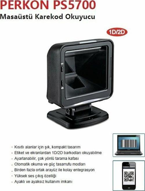 PS5700 USB 1D-2D (Karekod) Barkod Okuyucu