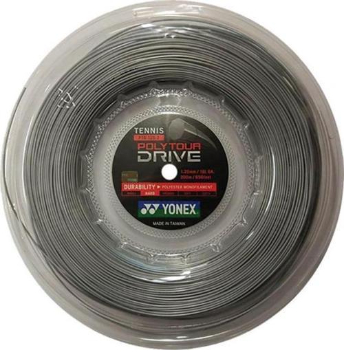 POLY TOUR DRIVE 1.25 200m TENİS KORDAJI GRİ