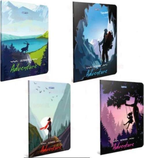 Ultimate Adventure Not Defteri 80 Yaprak Çizgili Defter