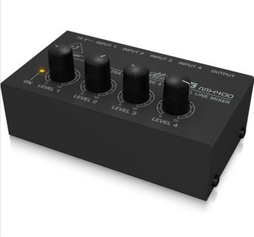 Mx400 Ultra Low-Noise 4-Channel Line Mixer
