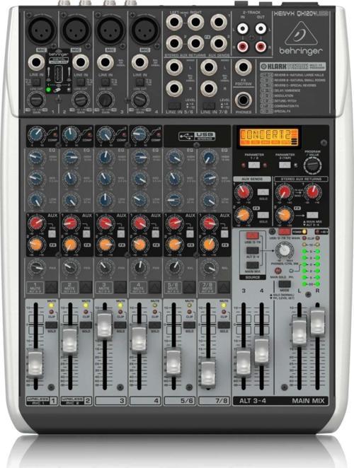 Qx1204Usb 12 Kanal Efektli Mikser