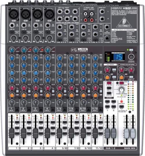 Xenyx 1622Usb 16-In 2/2-Bus Mixer With British Eqs, 24-Bit Multi-Fx Pro. & Usb/Audio Int.