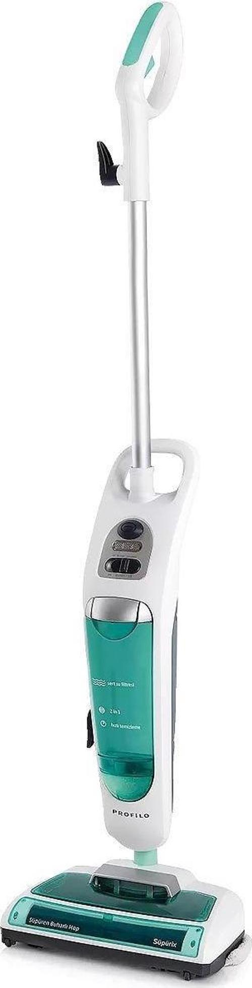 PBT1260B 1500 W Elektrik Fırçalı Süpüren Buharlı Mop