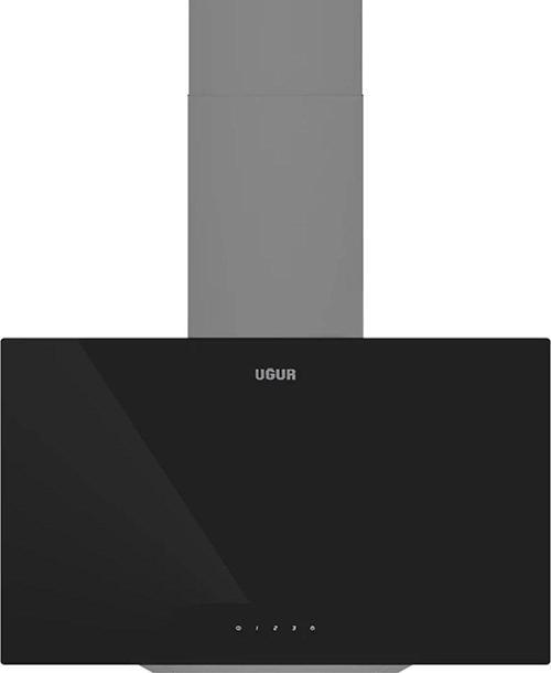 UAD 6012G SA3D Siyah Cam Duvar Tipi Davlumbaz