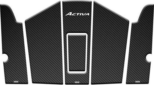 Tank Pad Set 001 Siyah Karbon Honda Actıva 125 2023-2024